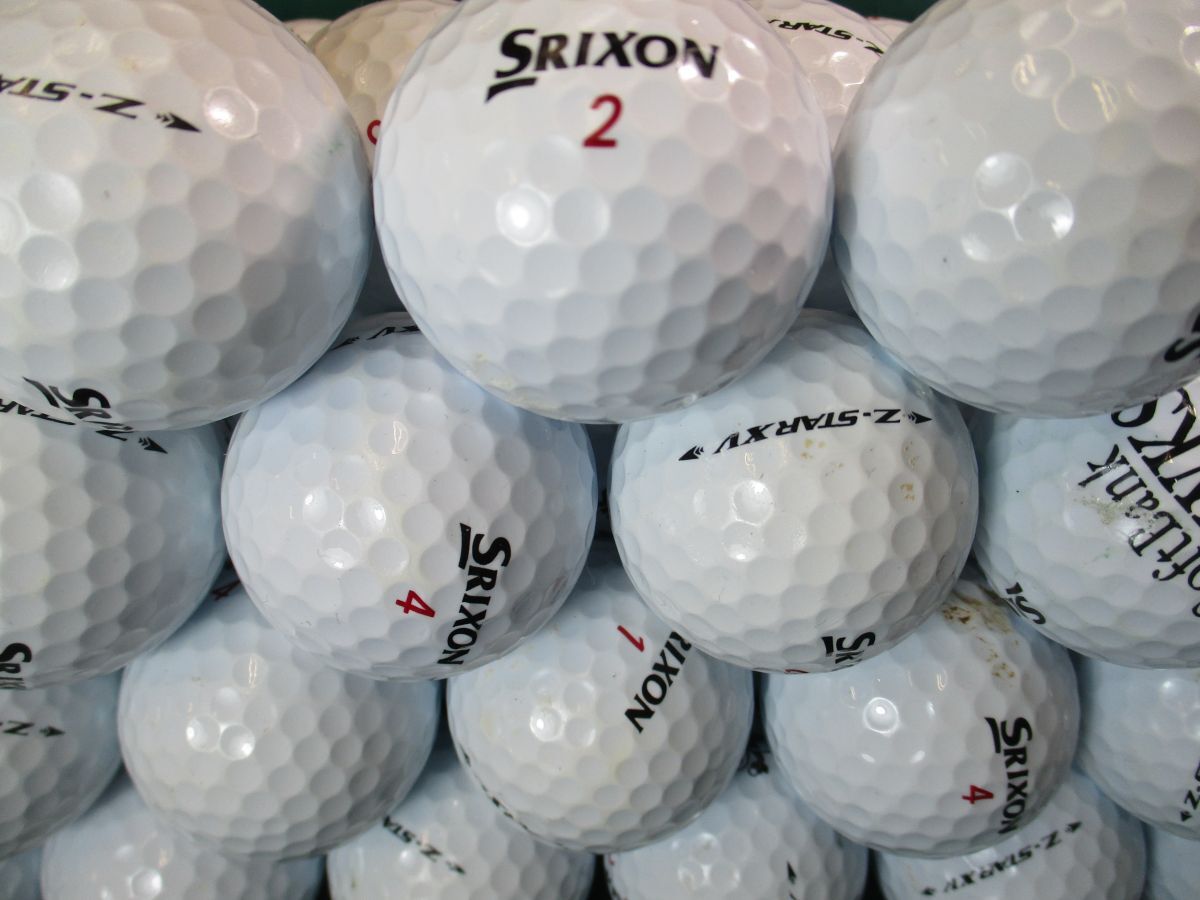 3506【☆☆☆級】スリクソン SRIXON Z-STAR XV [2021年] 50個の画像3