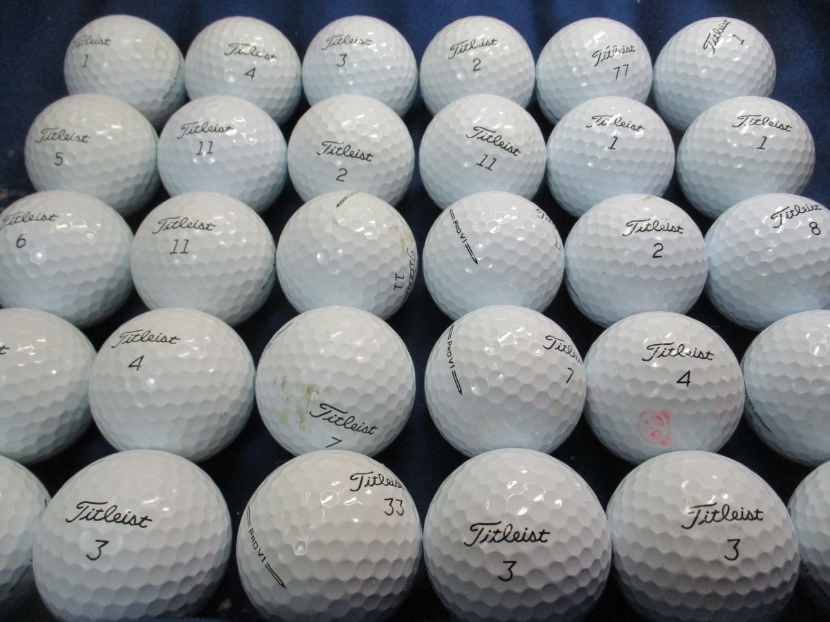 3696【☆☆☆級】タイトリスト Titleist PROV1 [2023年] 30個の画像3