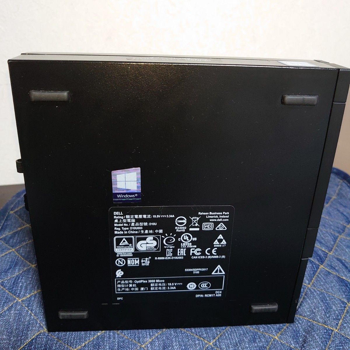 DELL OptiPlex3060 Micro i5-8400T Win10Pro