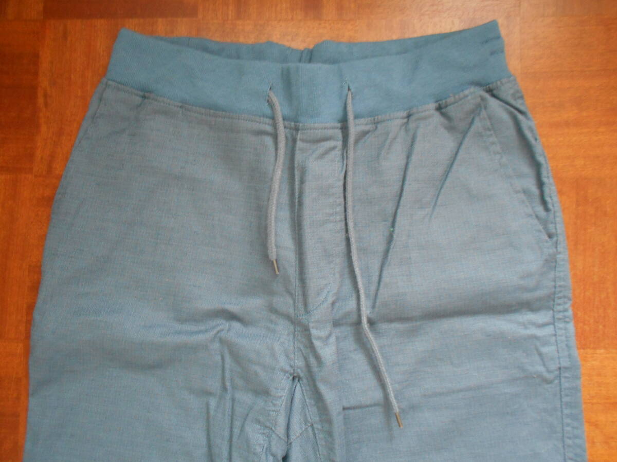 *Prpela Spants! cropped pants jogger pants *XL blue 