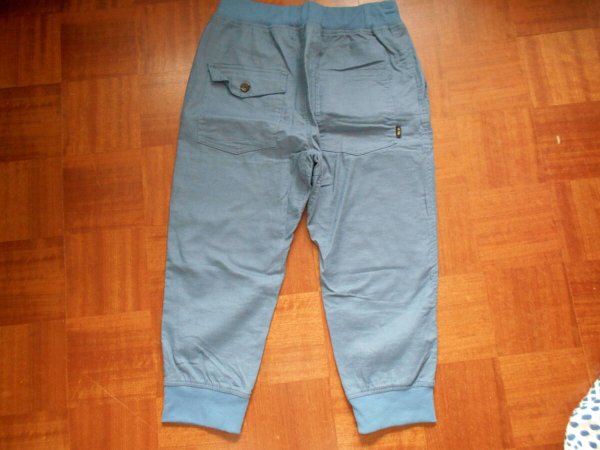 *Prpela Spants! cropped pants jogger pants *XL blue 