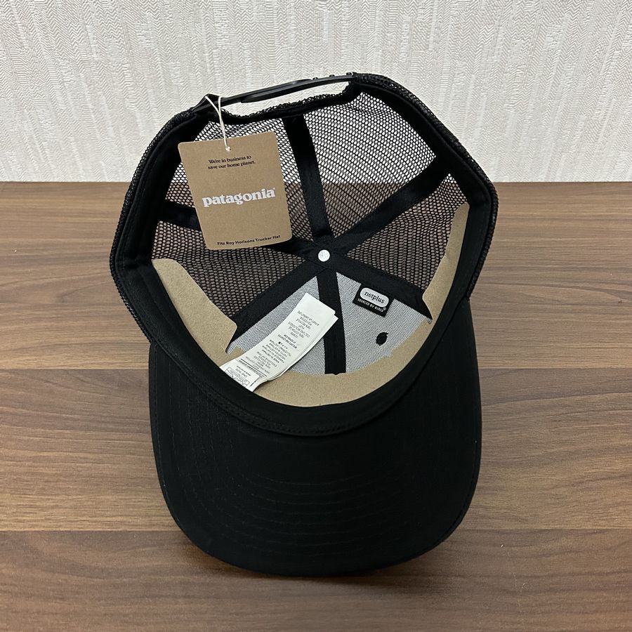 Patagonia Fitz Roy Horizons Trucker Hat Black パタゴニア フィッツロイ・ホライゾンズ・トラッカー・ハット メッシュキャップ キャップ