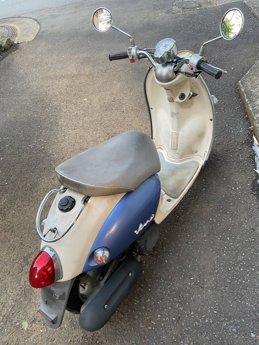 不動車 部品取り SA37J ビーノ VINO ヤマハ YAMAHA 50cc 神奈川県の画像3