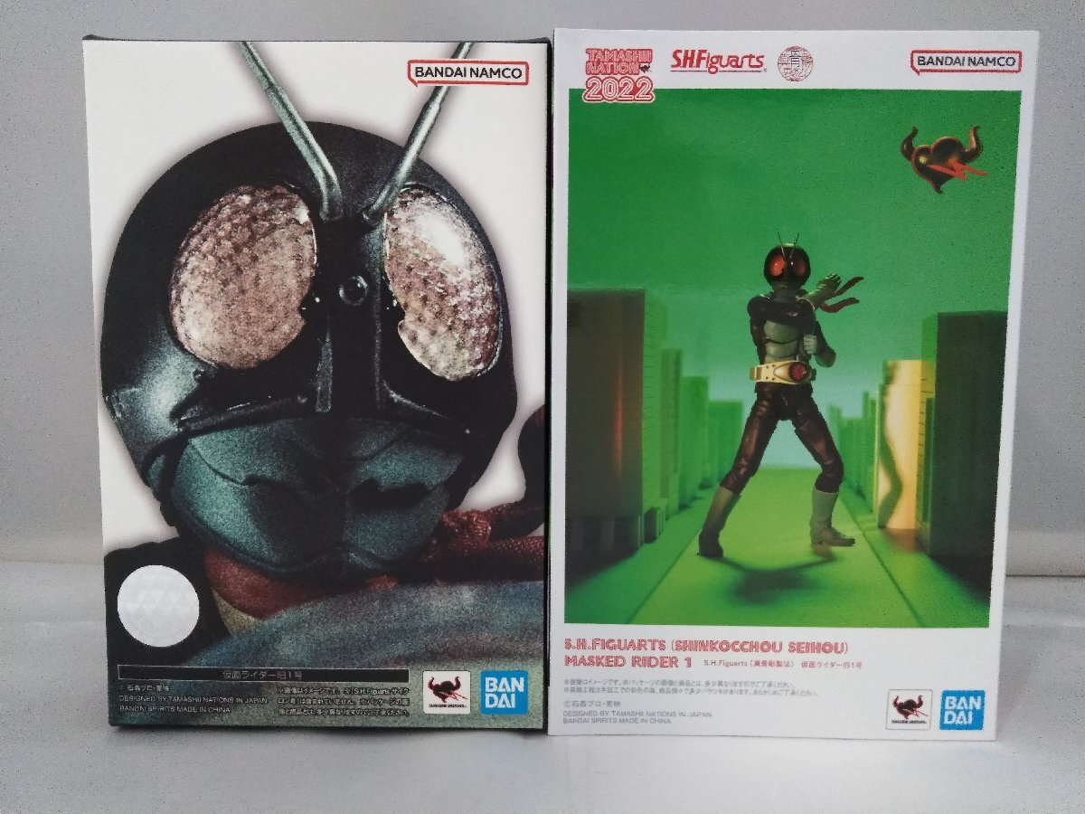 ( нераспечатанный товар )S.H.Figuarts( подлинный . гравюра производства закон ) Kamen Rider старый 1 номер [ Kamen Rider ] фигурка Bandai 