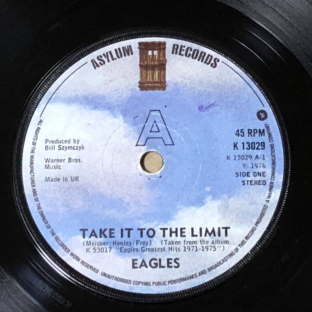 Take It To The Limit / Best of My Love UK Orig 7' Single_画像1