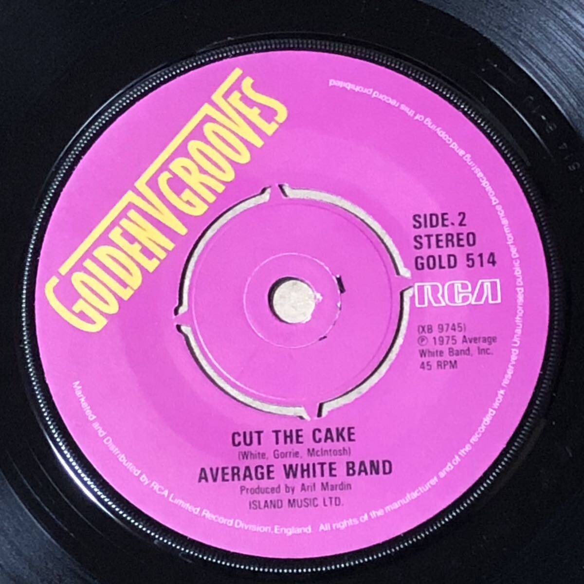 Average White Band / Pick Up The Pieces UK 7' Single_画像3