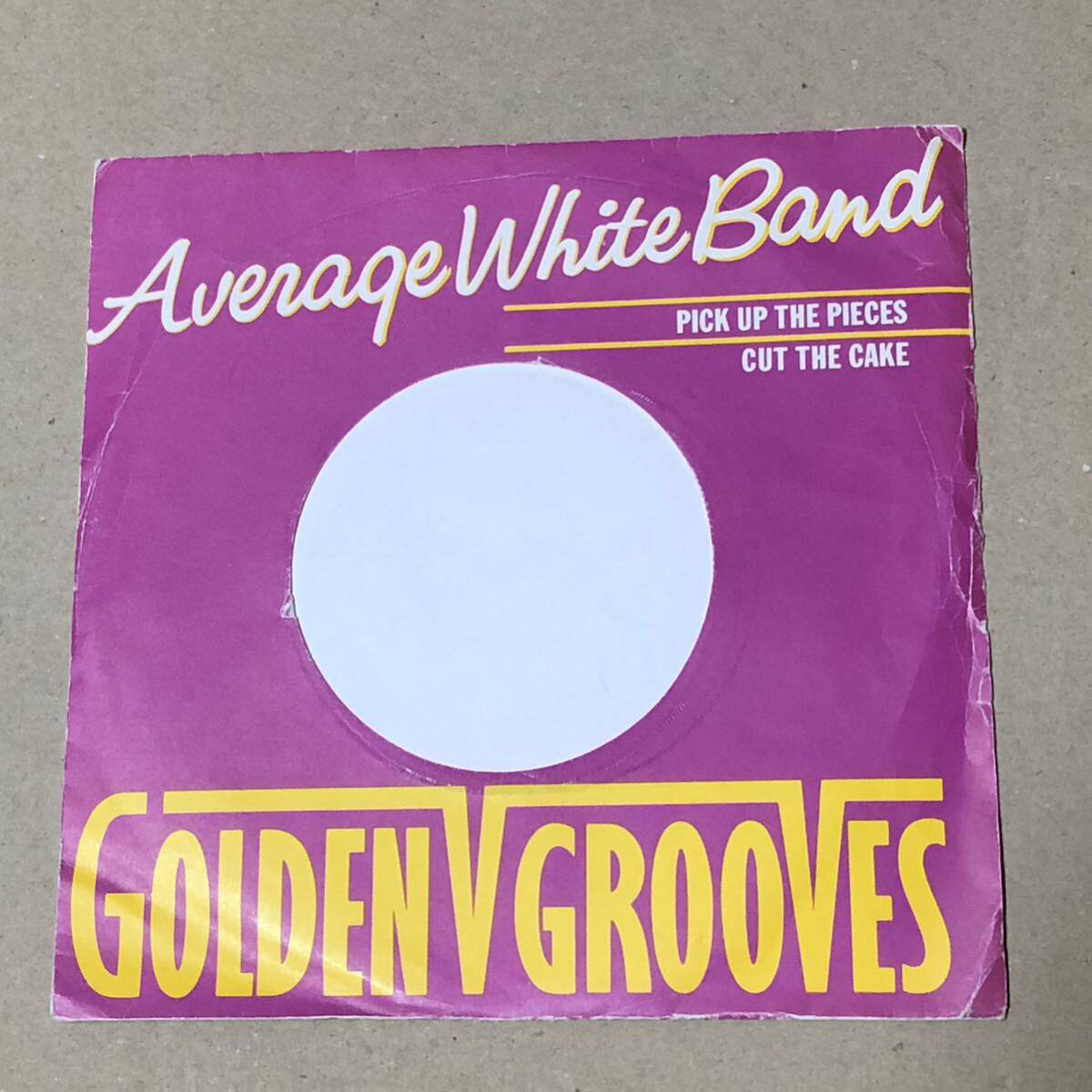 Average White Band / Pick Up The Pieces UK 7' Single_画像5