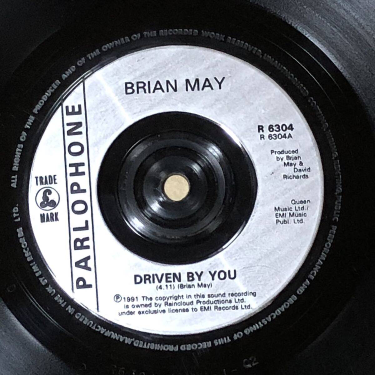 Brian May / Driven By You UK Orig 7' Singleの画像3