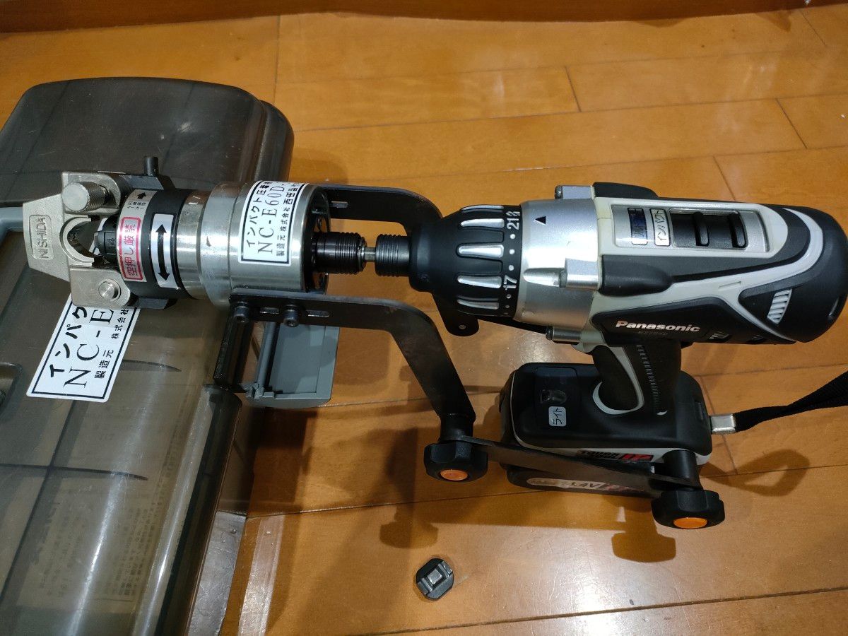 西田インパクト圧着 NC-E60D-3 対応工具パナソニックマルチ 西田インパクト圧着 NC-E60D-3 対応工具パナソニックマルチ
