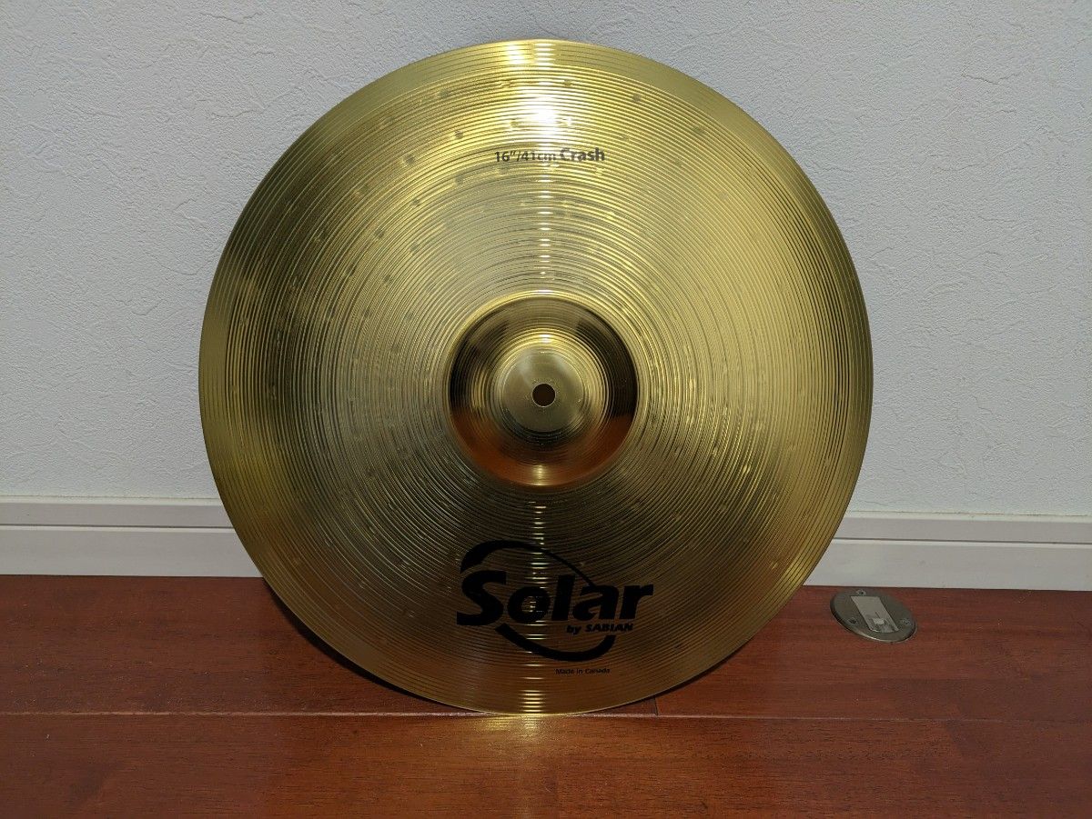 SABIAN クラッシュシンバル16インチSolar（ソーラー）