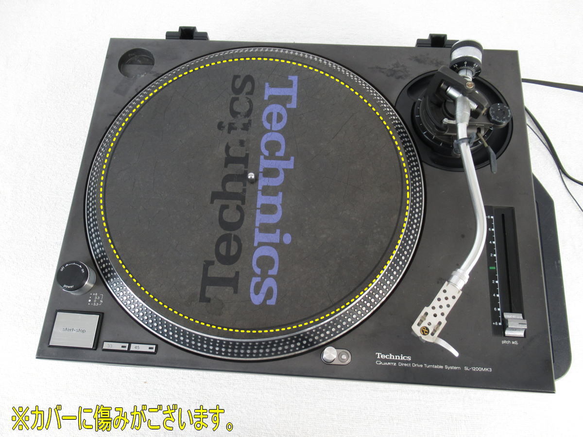 ■0403う■Technics/テクニクス■レコードプレイヤー■ターンテーブル■取扱説明書付き■針なし■PICKERING　NP/AT■SL-1200MK3■現状■_画像8