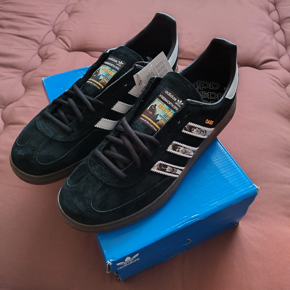 adidas アディダス スニーカー オアシス OASIS ノエルギャラガー リアムギャラガー Handball Spezial ハンドボールスペツィアル LG2 SPZLの画像1