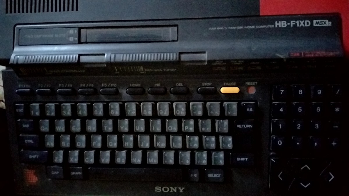 MSX2 SONY F1XD ソニー　本体のみ_画像1