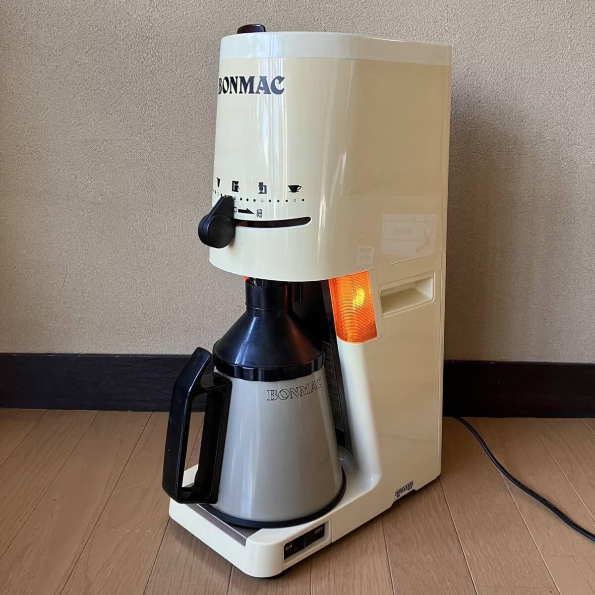 分解清掃済み　BONMAC BM-570 ボンマック　コーヒーミル　コーヒーカッター　検索　フジローヤル　R-440 カリタ　ハイカットミル　あ