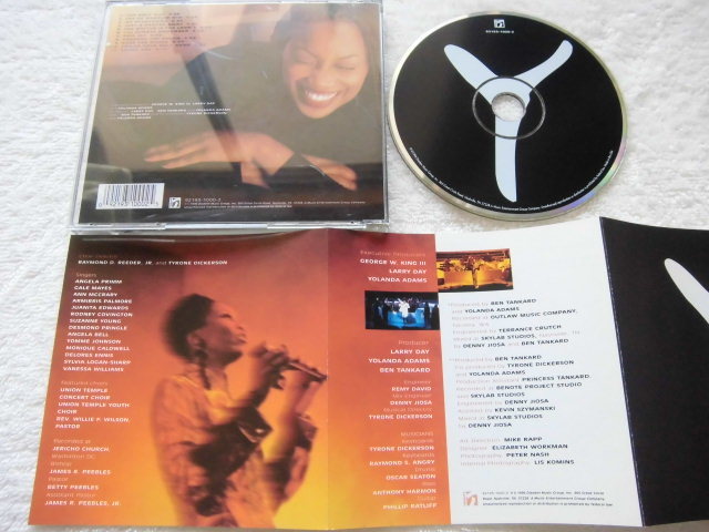 Yolanda Adams / Live In Washington / Producer Ben Tankard / 1996 / コンテンポラリーゴスペルライヴ / ＣＤ-ＬＰ５点以上で送料無料_画像4
