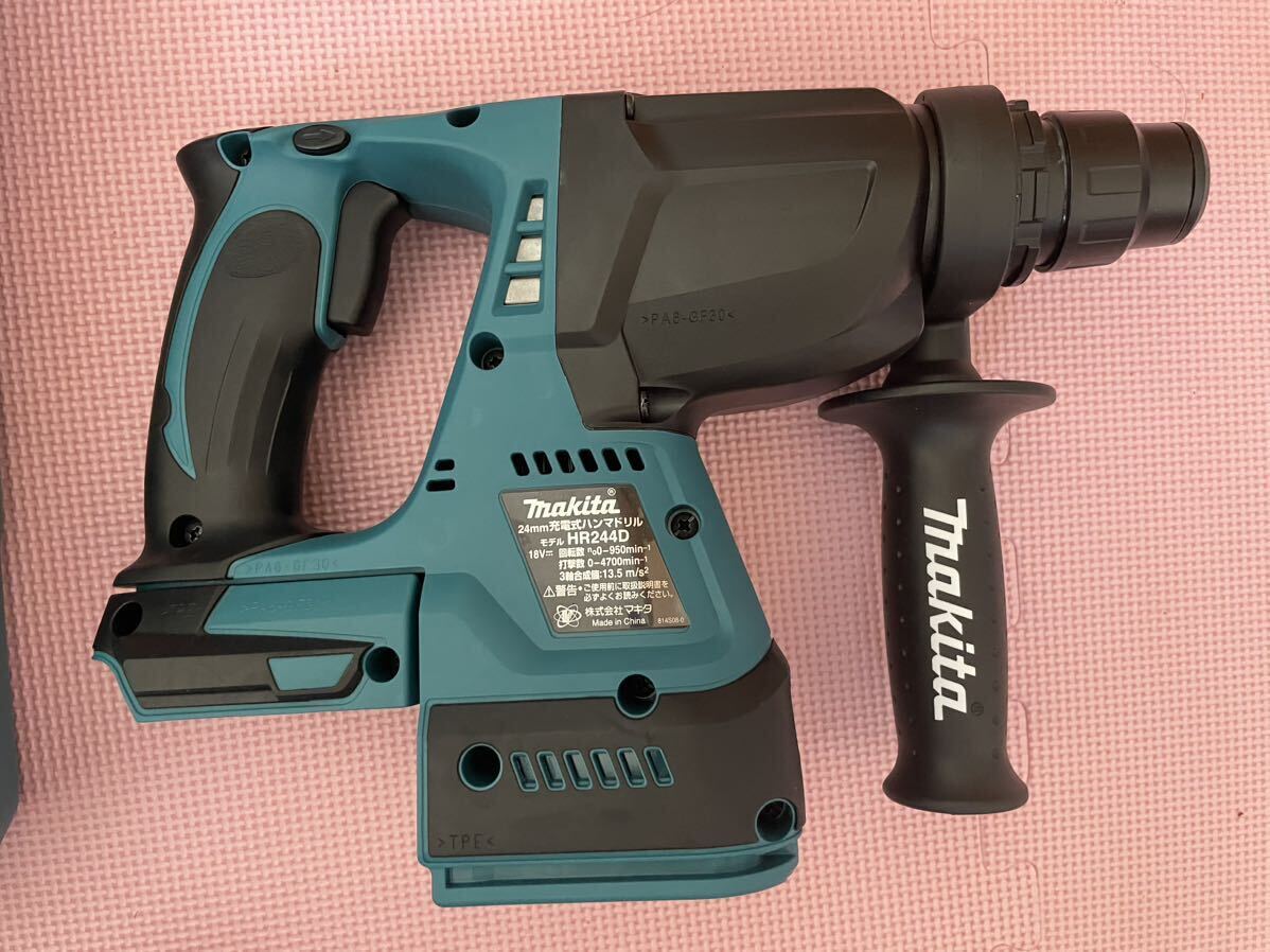 未使用　マキタ　makita　１８V　２４ｍｍ充電式ハンマードリル　ＨＲ２４４ＤＲＧＸ　_画像7