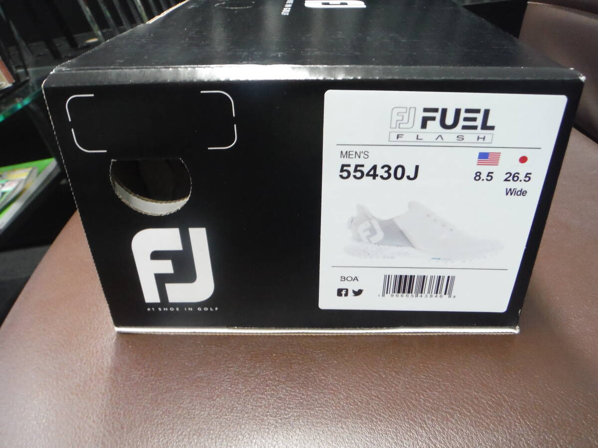 新品★税込 FJ FUEL FLASH カラー55430J 26.5cm 男性用 フットジョイ ゴルフシューズ_画像5