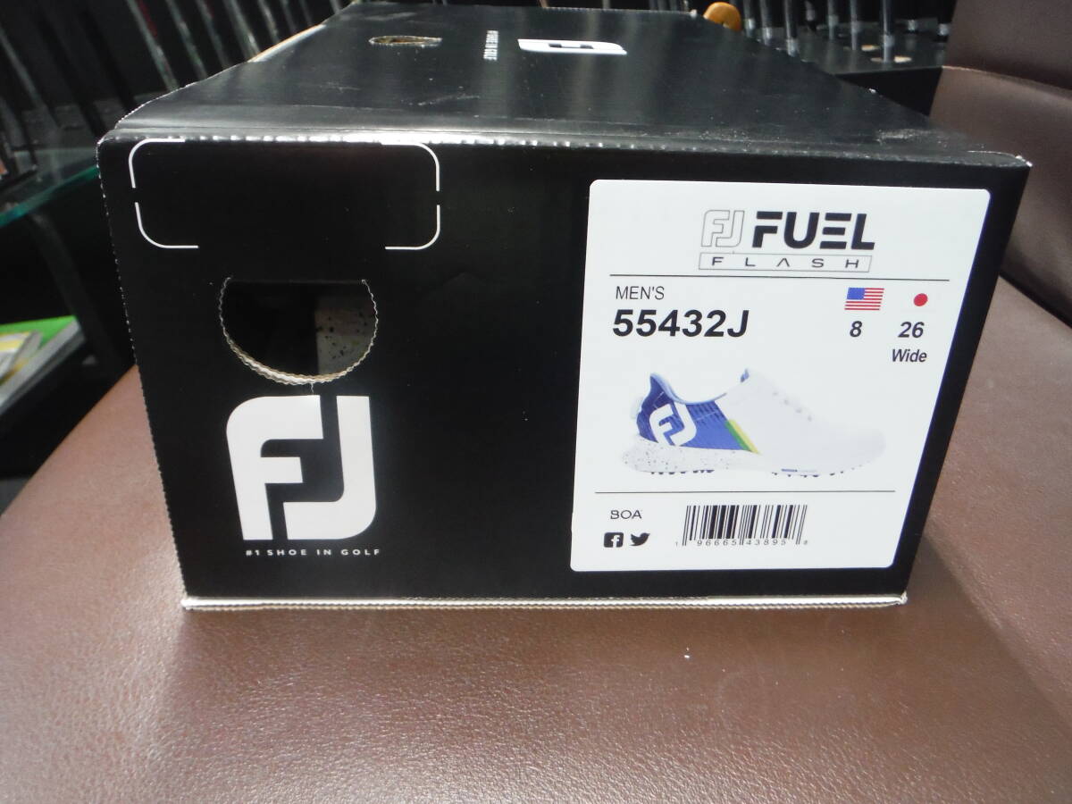 新品★税込 FJ FUEL FLASH カラー55432J 26cm 男性用 フットジョイ ゴルフシューズ_画像5