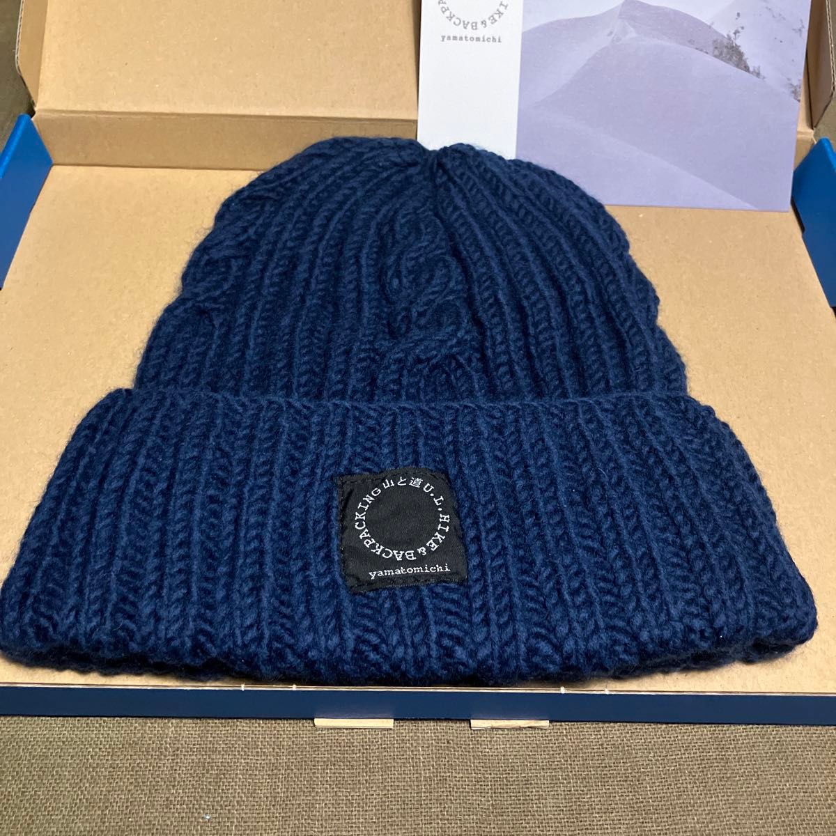 【新品未使用】S yamatomichi 山と道 Merino Knit Cap