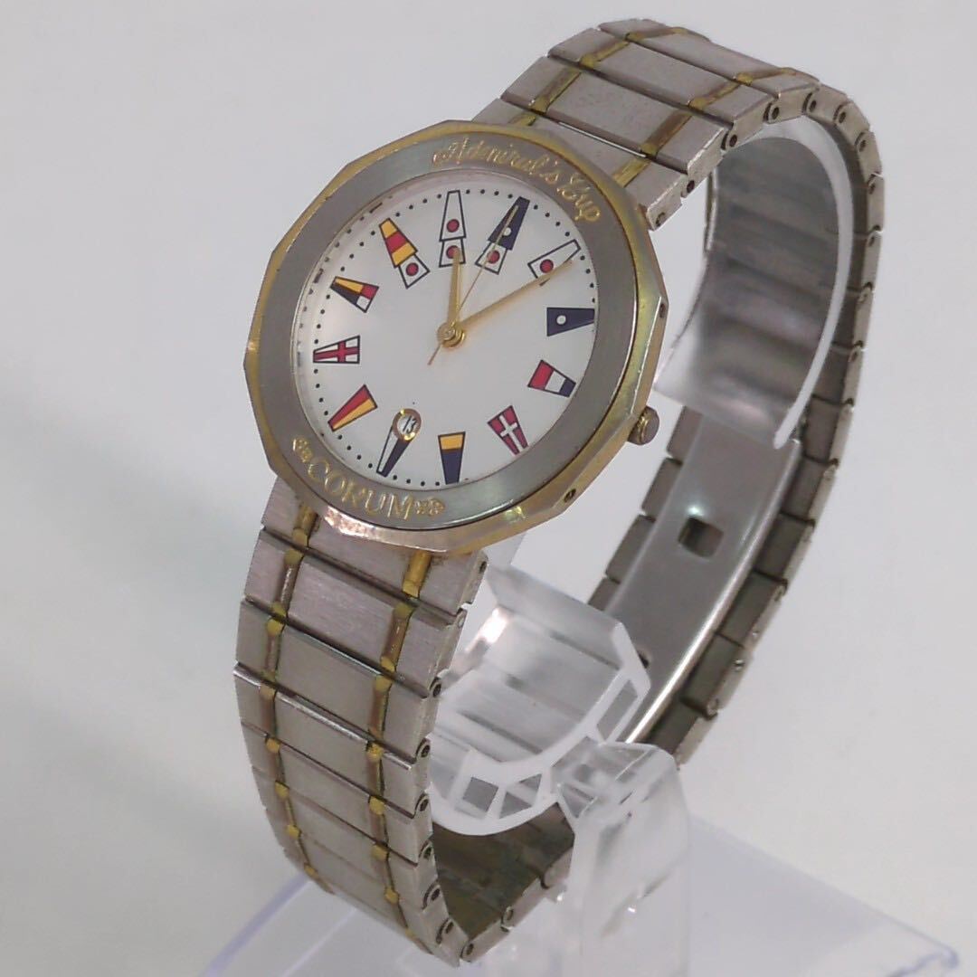 【不動】CORUM コルム QUARTZ クォーツ T50の画像1