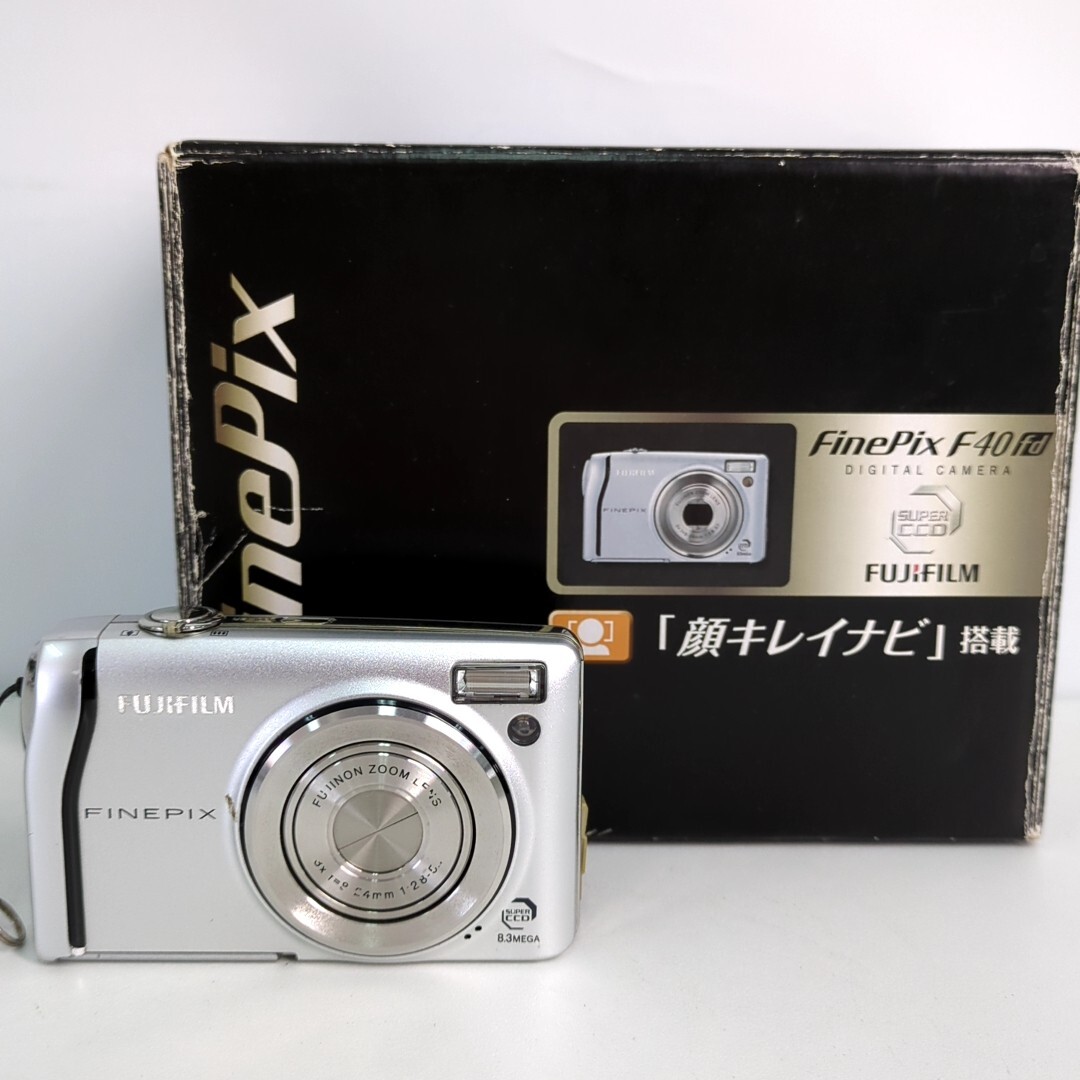 【稼働品】FUJIFILM フジフィルム FinePix F40fd デジタルカメラ コンパクトデジタルカメラ T0412_画像1