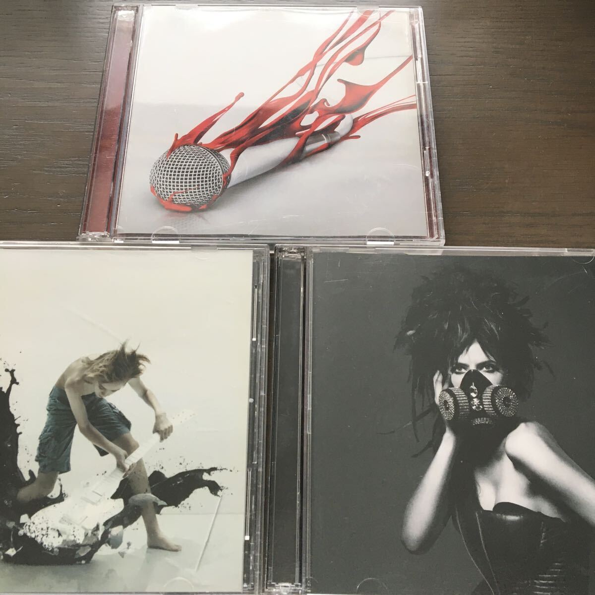 送料込　theGazettE 『SHIVER』『REMEMBER THEURGE』『VORTEX』DVD付き　3枚セット_画像1