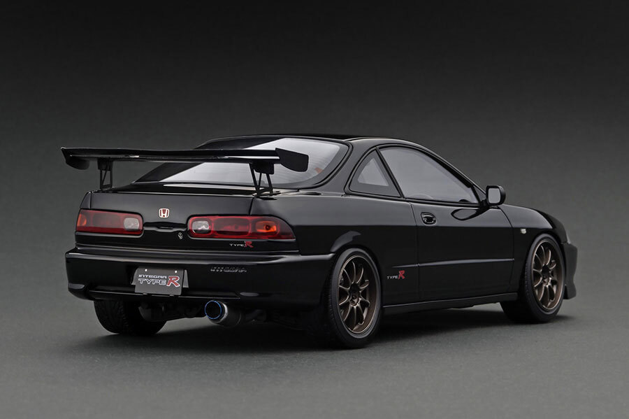 イグニッションモデル 1/18 Honda INTEGRA (DC2) TYPE R Black IG3060 ；ignition model ホンダ インテグラ タイプR ブラック VTEC 新品の画像2