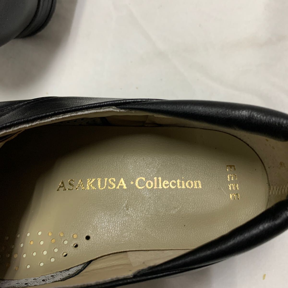 レディースシューズ ASAKUSA・Collection ブラック 24.0㎝　MADE IN JAPAN 靴　シューズ_画像7