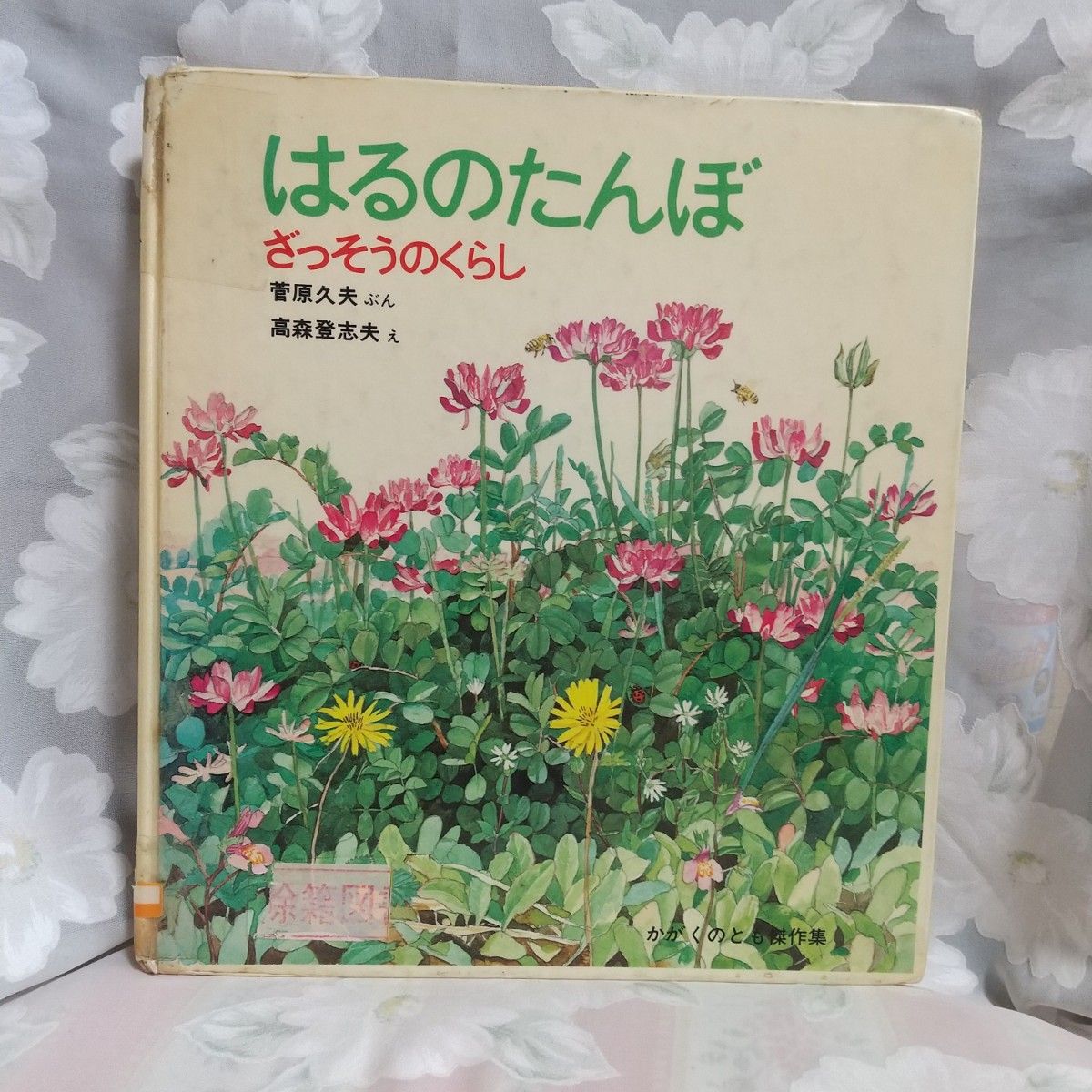 福音書店 はるのたんぼ ざっそうのくらし かがくのとも傑作集 菅原久夫 ぶん高森登志夫 絵