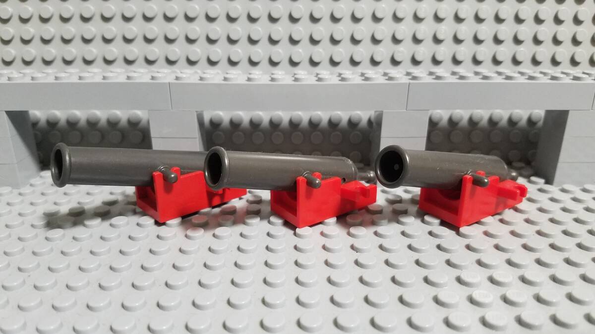 レゴ パーツ 大砲 海賊船 砲台 パイレーツ ミニフィグ用 大量出品中 同梱可能 正規品の画像1