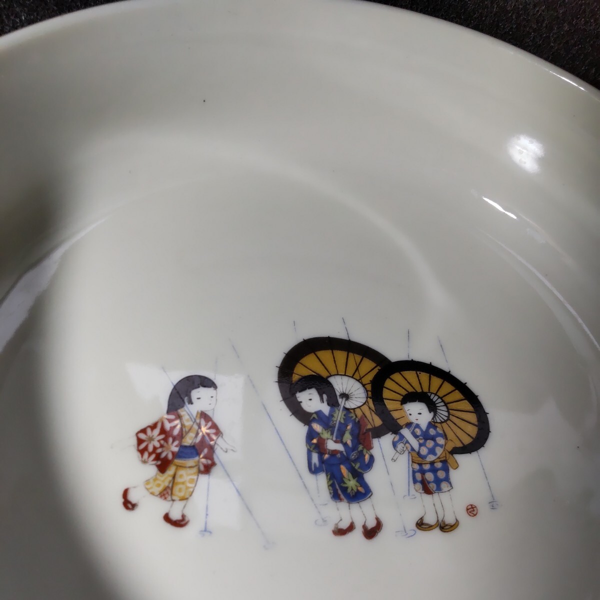 【雑貨】 食器 NADA CHINA 深皿 中皿 ボウル グラタン皿 大鉢 _画像2