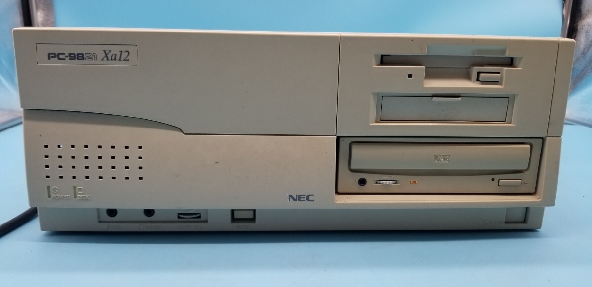 ジャンク NEC PC-9821 xa12 / c12 ディスクトップパソコン レトロPC コンピューター PC-98 通電確認のみ ジャンク_画像1