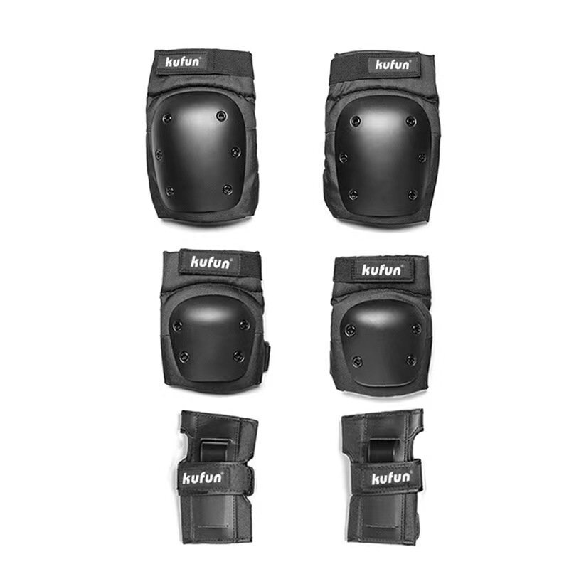 L209* knees protector elbow pad set inline skates long board skateboard roller skate elbow knees pad wrist guard safety 