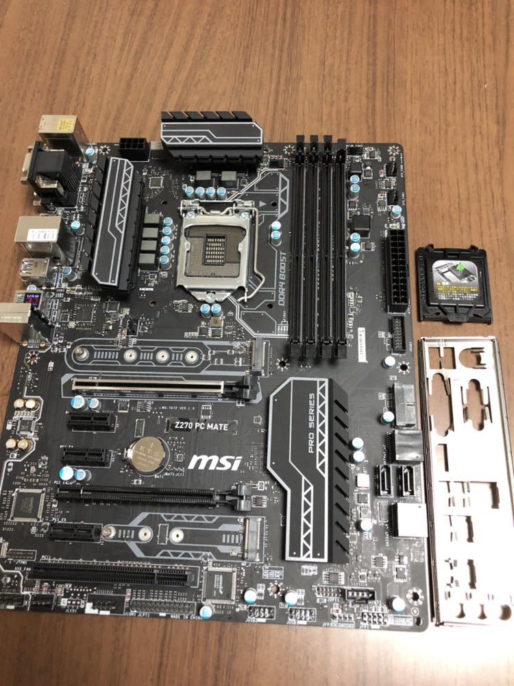 Used Motherboard Msi Z270 Pc Mate Real Yahoo Auction Salling