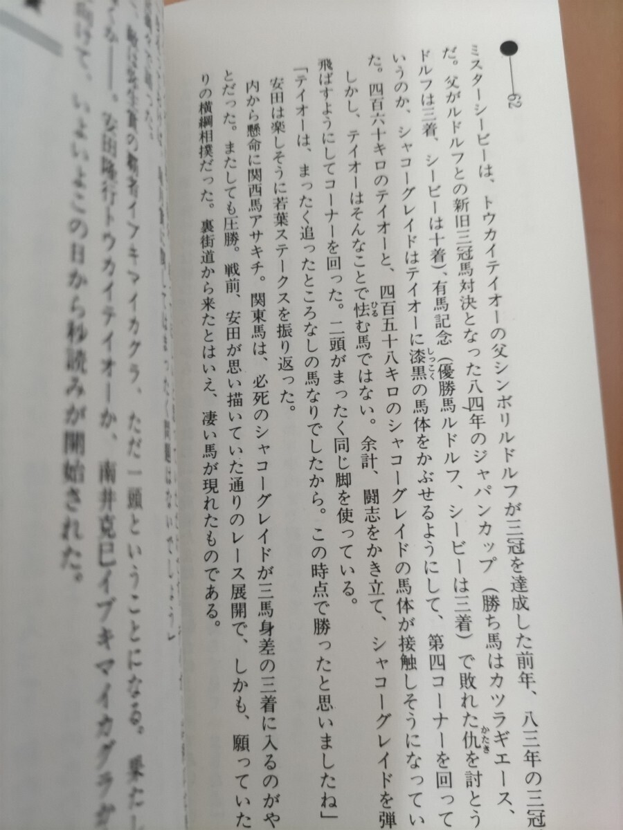 トウカイテイオー 27分26秒の奇跡 映像と本で綴る帝王の完全足跡 VHSの画像7