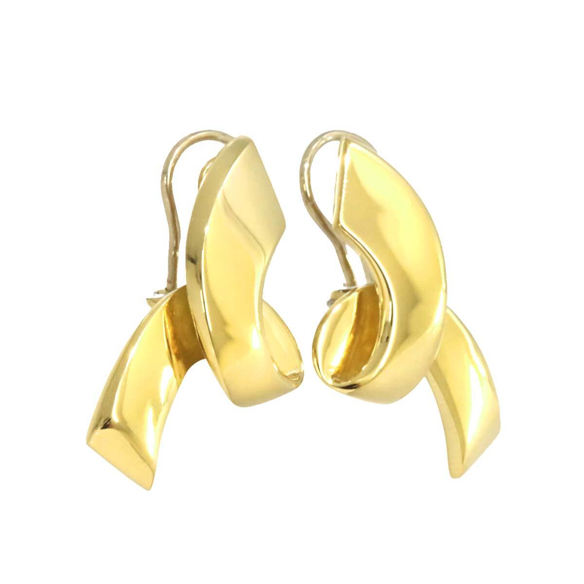  Tiffany TIFFANY&Co.paroma* Picasso earrings K18 YG yellow gold 750 Earrings Clip-on 90201082