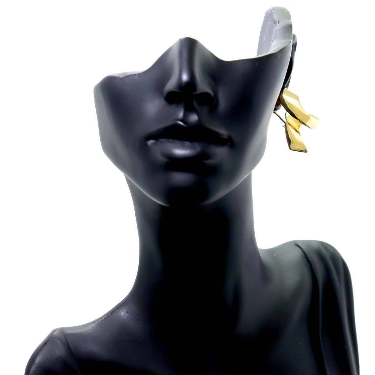 Tiffany TIFFANY&Co.paroma* Picasso earrings K18 YG yellow gold 750 Earrings Clip-on 90201082
