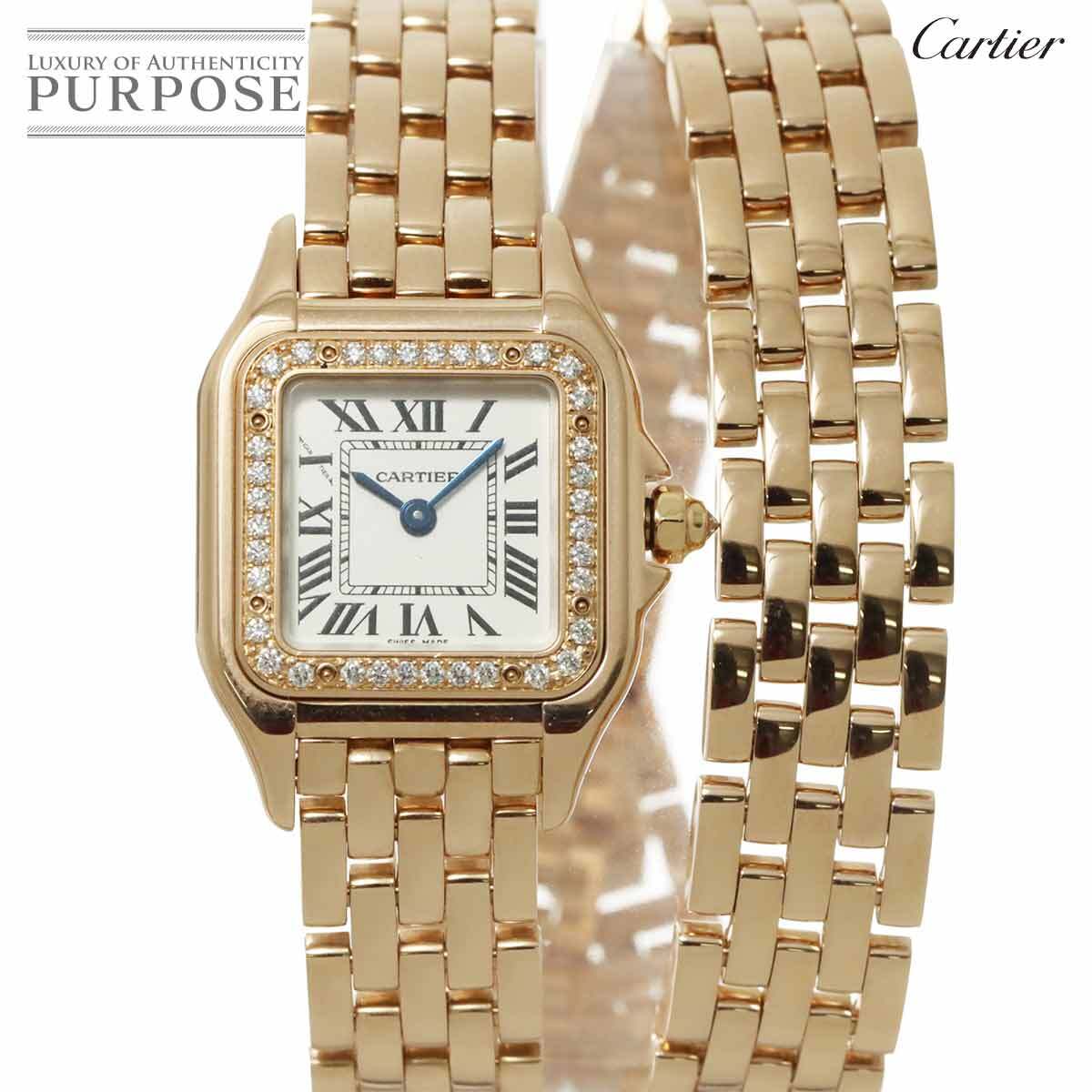  как новый Cartier Cartier Panthere de Cartier SM WJPN0014 женские наручные часы бриллиантовая оправа K18PG кварц Panthere 90224672