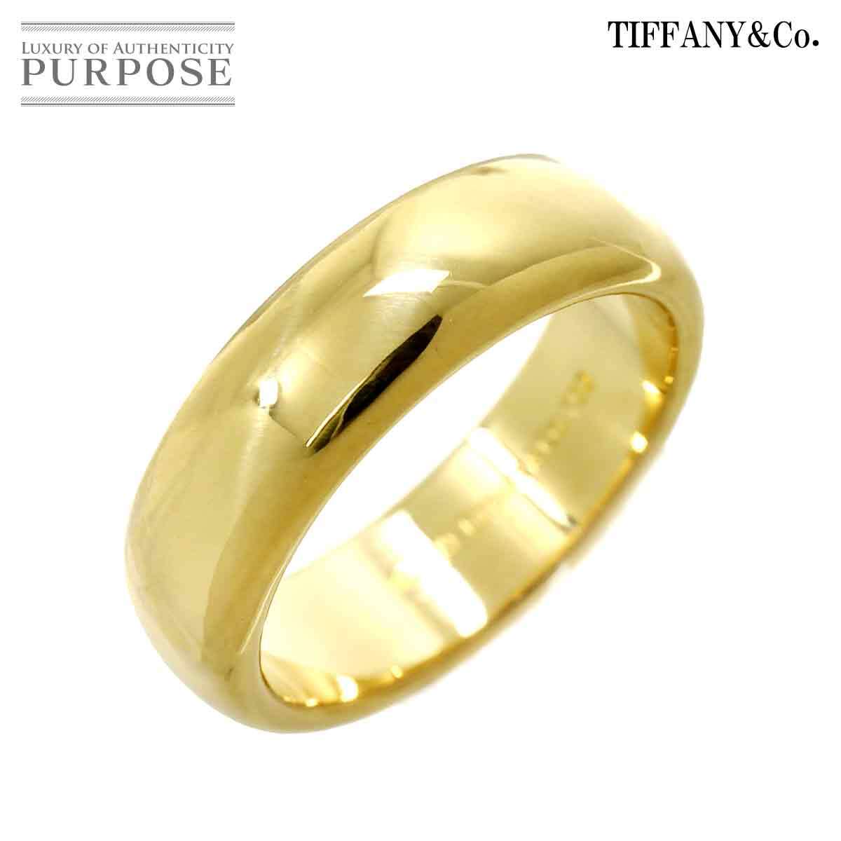 ティファニー TIFFANY&Co. ルシダ 14号 リング K18 YG イエローゴールド 750 指輪 Ring 90225324の画像1