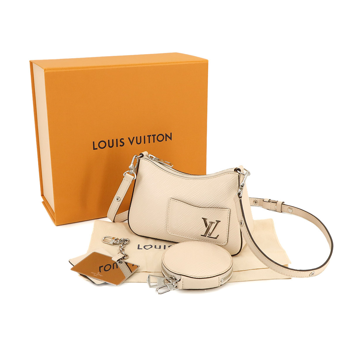 新品同様 ルイ ヴィトン LOUIS VUITTON エピ マレリーニ 2way ハンド ショルダー バッグ クオーツ M20999 RFID Marellini 90228071_画像9