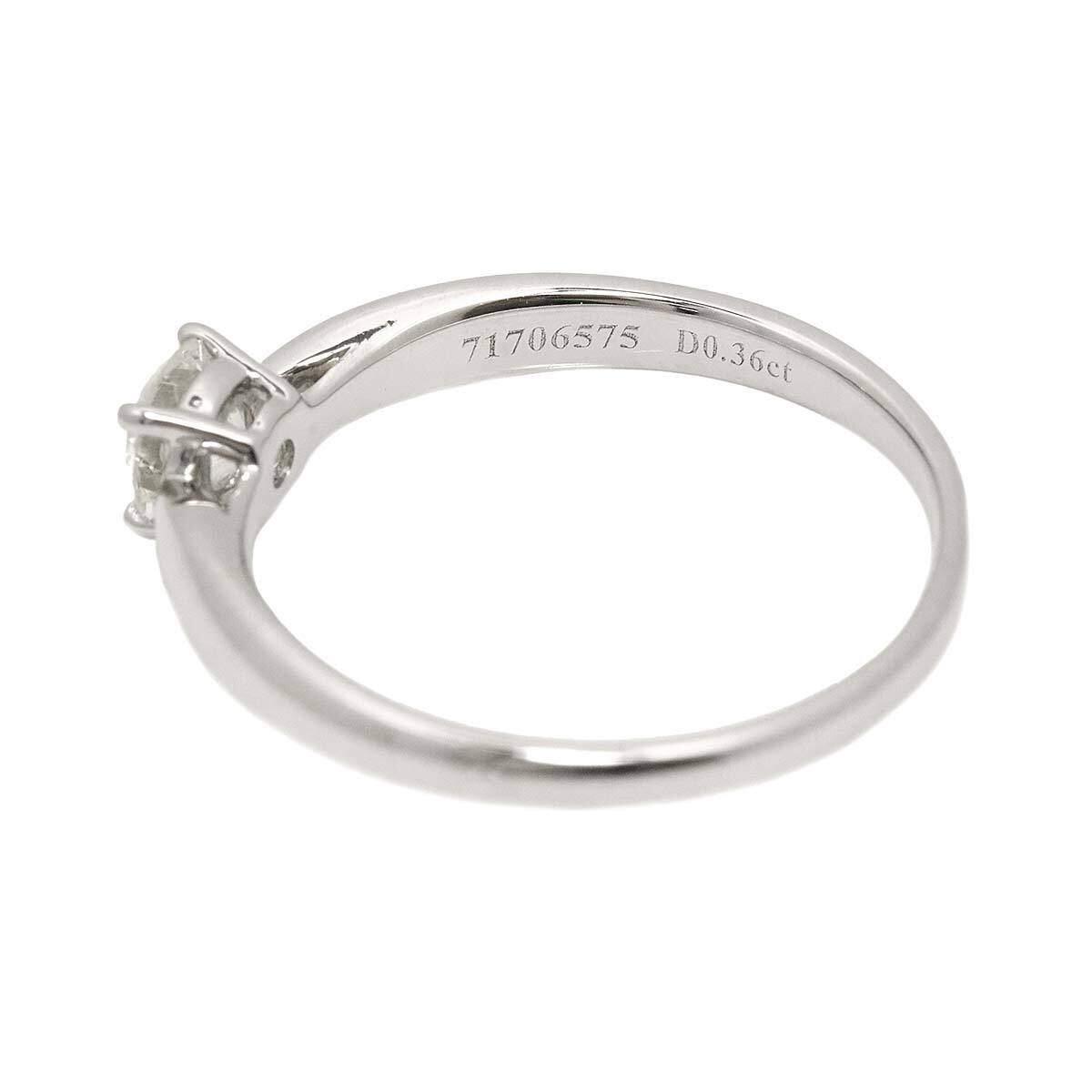 ティファニー TIFFANY&Co. ハーモニー 10.5号 リング ダイヤ0.36ct I/VVS2/3EX Pt 指輪 Harmony Diamond Ring 【鑑定書付き】 90220953_画像4