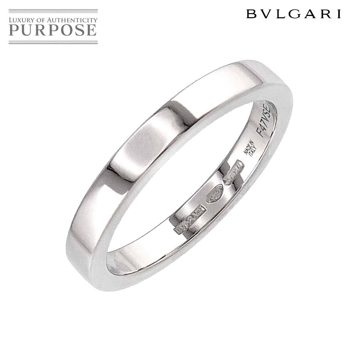 BVLGARI マリーミー#55 リング Pt プラチナ 指輪 Marry Me Ring【証明書付き】 90224429_画像1