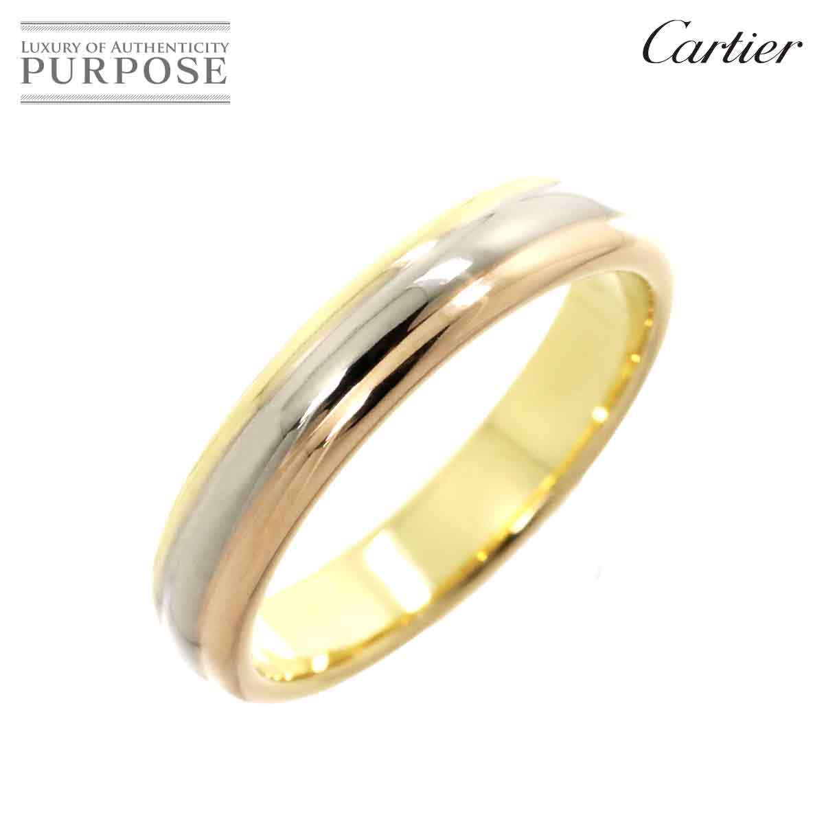 カルティエ Cartier ヴァンドーム #57 リング K18 YG WG PG スリーゴールド 3カラー 750 指輪 Vendome Ring 90225862_画像1