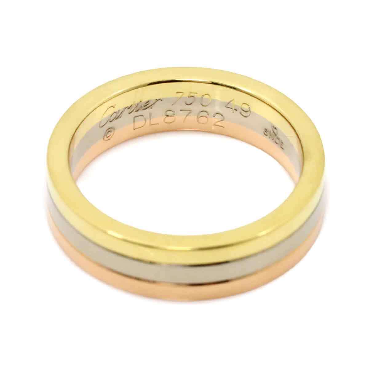 カルティエ Cartier ヴァンドーム #49 リング K18 YG WG PG スリーゴールド 3カラー 750 指輪 Vendome Ring 90225935_画像3