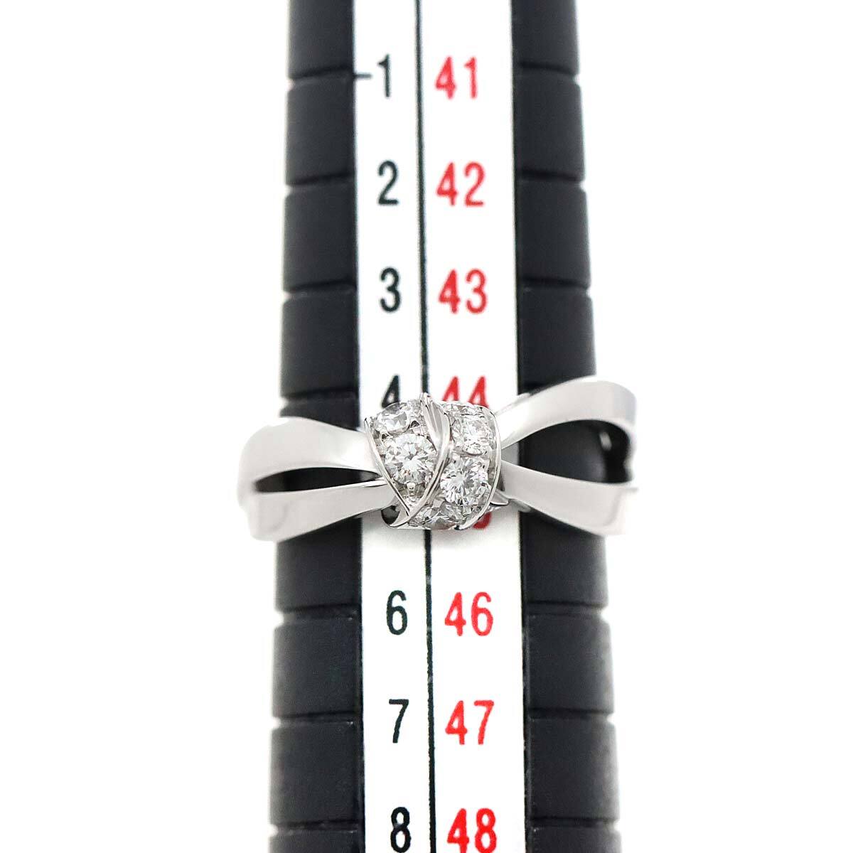 ショーメ CHAUMET リアン セデュクシオン #45 リング ダイヤ K18 WG ホワイトゴールド 750 指輪 Diamond Ring 90226623の画像7
