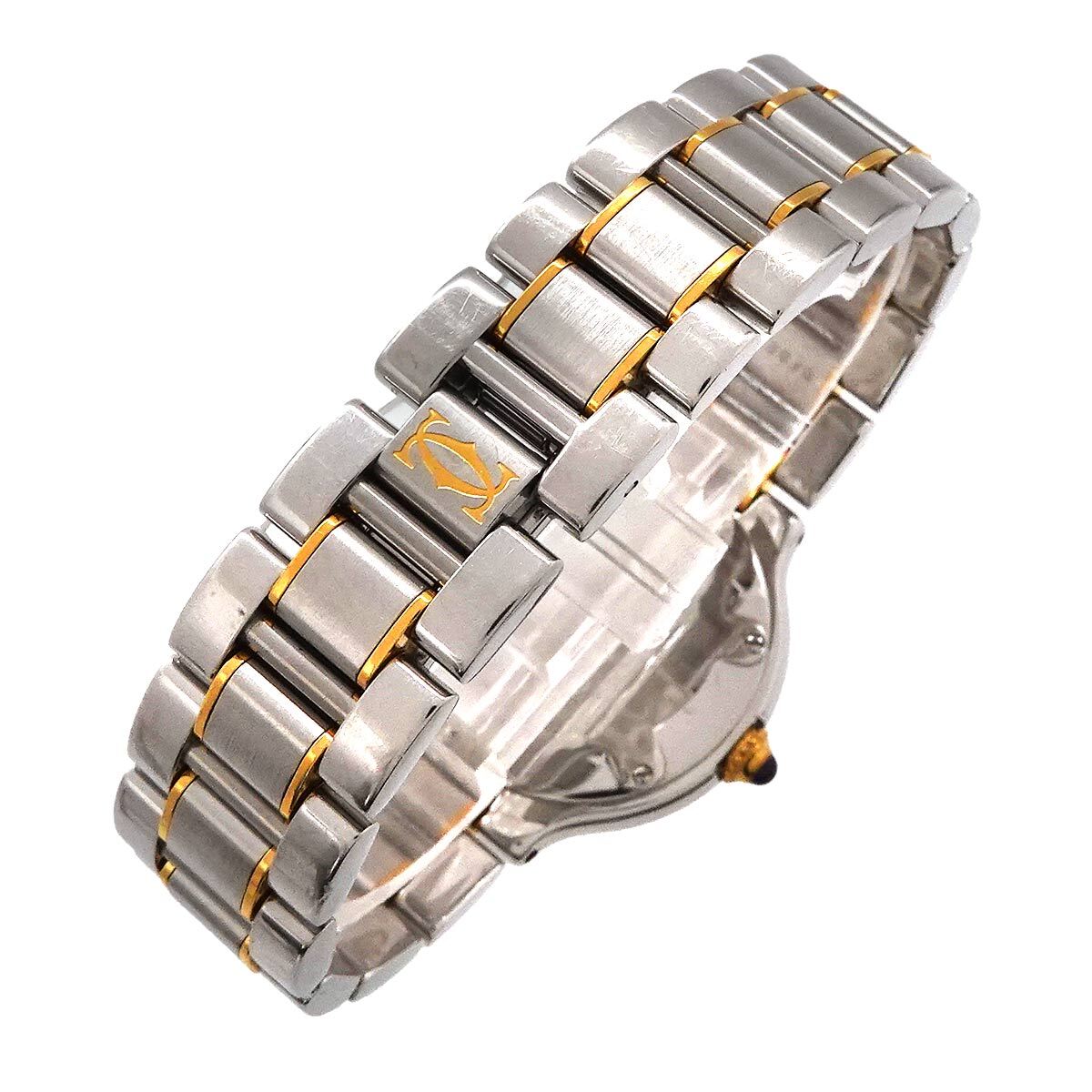 Cartier Cartier Must 21 Van ti Anne combination W10073R6 Vintage lady's wristwatch silver quartz Must 21 90233506
