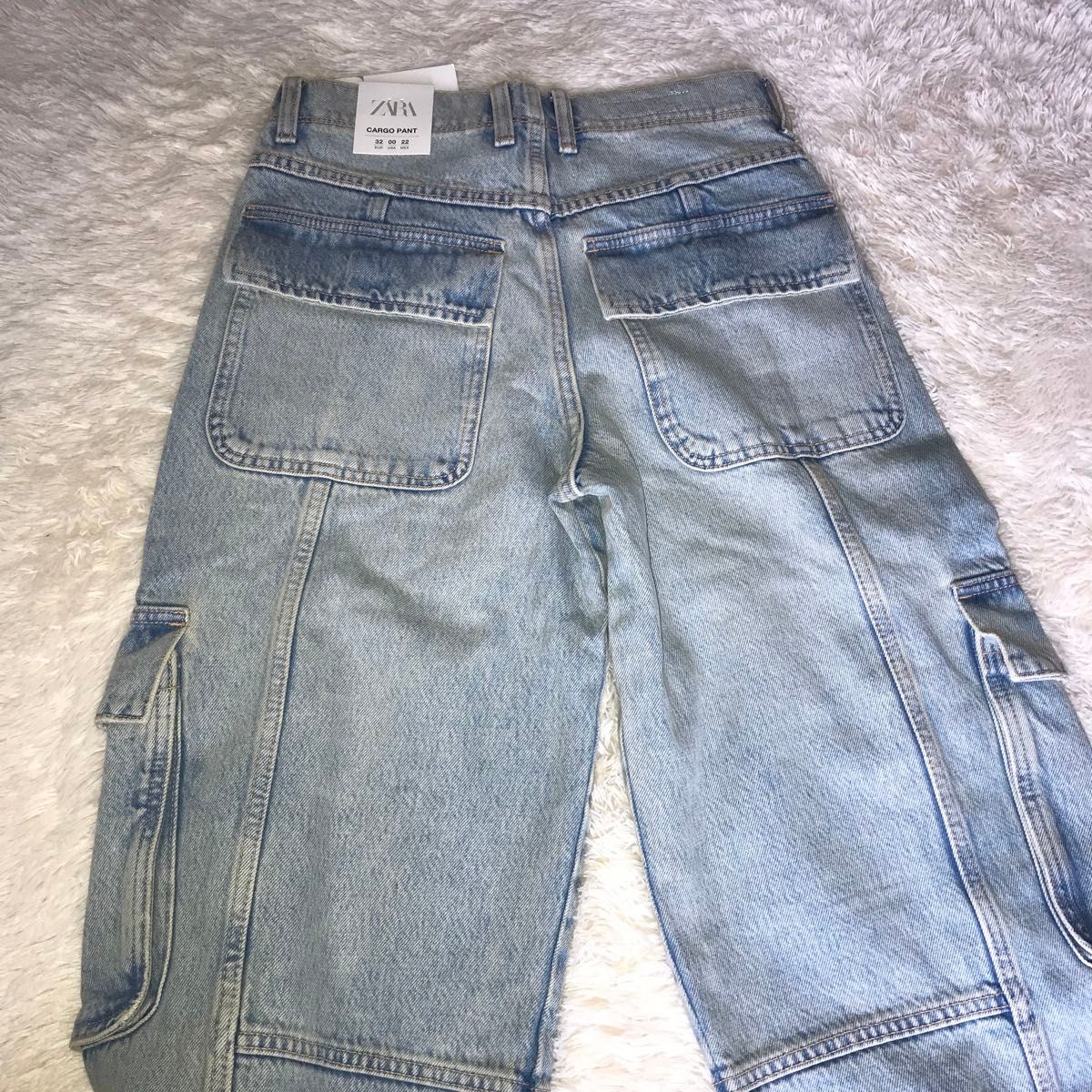 ZARA TRF カーゴ ミッドライズデニムパンツ|Yahoo!フリマ(旧 ZARA TRF カーゴ ミッドライズデニムパンツ|Yahoo!フリマ(旧