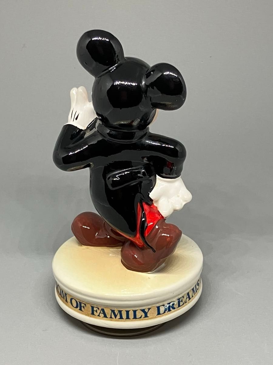 ミッキーマウス オルゴール Disney ミッキー フィギュア 陶器製 ミッキーマウス オルゴール Disney ミッキー フィギュア 陶器製