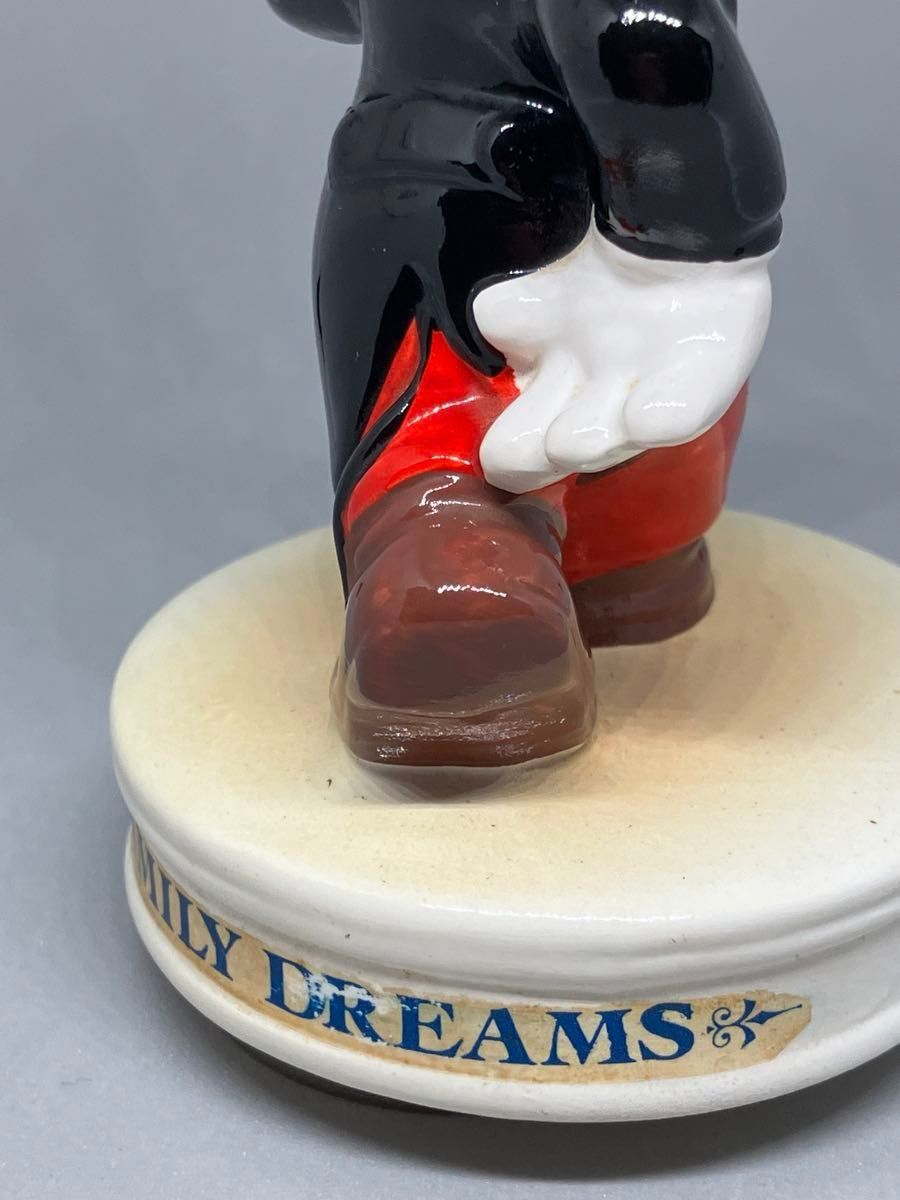 ミッキーマウス オルゴール Disney ミッキー フィギュア 陶器製 ミッキーマウス オルゴール Disney ミッキー フィギュア 陶器製