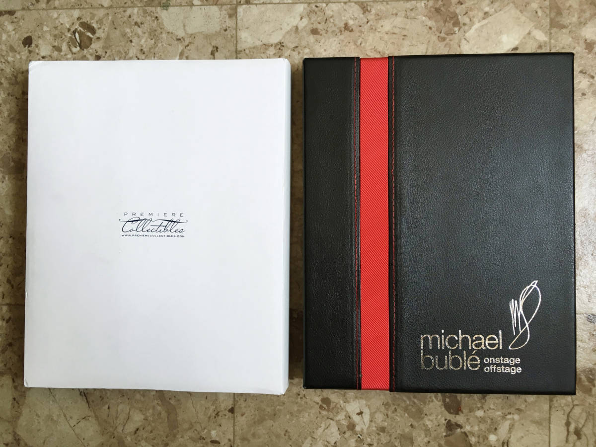 新到着 Michael ナンバリング 証明書付 サイン入 希少 Buble COLLECTIBLES PREMIER OFFSTAGE ONSTAGE / マイケル・ブーブレ その他 新到着 Michael ナンバリング 証明書付 サイン入 希少 Buble COLLECTIBLES PREMIER OFFSTAGE ONSTAGE / マイケル・ブーブレ その他